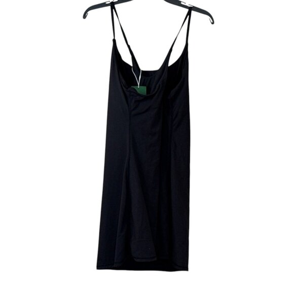 Halara Women's Softlyzero™  Active Dress Black Cross Straps Size XL NWT - Picture 4 of 6